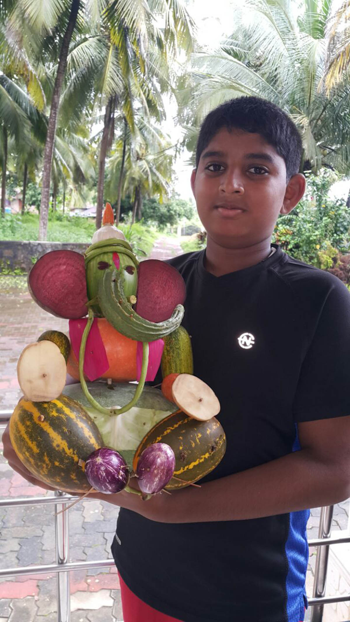 ಪರಿಸರಸ್ನೇಹಿ ತರಕಾರಿ ಗಣಪ